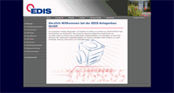 Desktop Screenshot of edis-anlagenbau.de